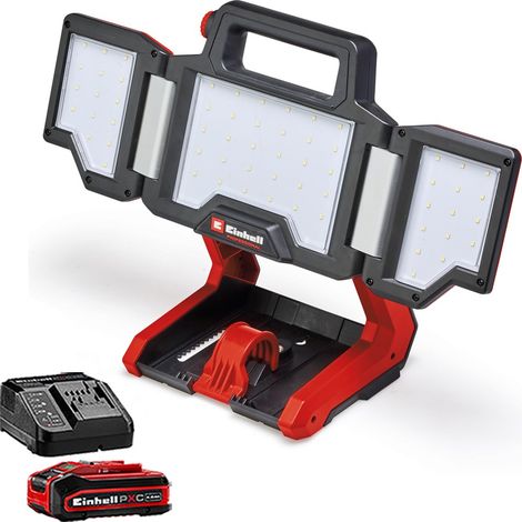 Einhell Professional 18v LED Site Light TP-CL 18/3000 5700k Fits Tripod + 4AH (1/5)