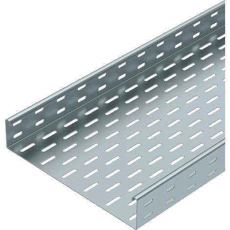 OBO Bettermann Kabelrinne SKS gelocht 60x300x3000 Stahl bandverzinkt, 3 Meter, 6056296