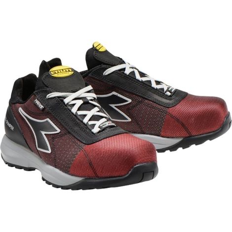 UTILITY DIADORA Scarpa Da lavoro GLOVE MDS MATRYX LOW S3 HRO SRC ROSSO NERO 36