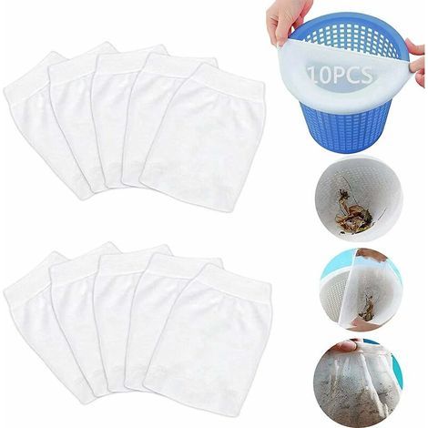 Chaussettes de skimmer, préfiltre pour skimmer, préfiltre pour piscine, S (1/5)
