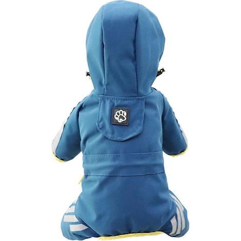 Imperméable pour chiens et chats, imperméable à capuche réfléchissant pour l'extérieur, veste imperméable (1/2)
