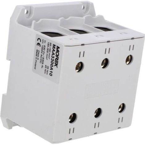 OTL300-3 Stecker, grau, 3xAl/Cu, 95–300 mm², 1000 V AC / 1500 V DC, Universalanschluss MAA3300A10