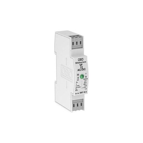 Obo Blitzbarriere VF230-AC/DC protection rouge rail DIN