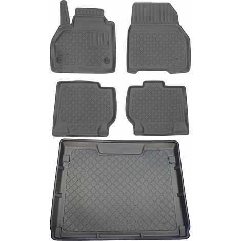 Juego Renault Kangoo II Kombivan del 01.2008 - alfombrillas + alfombrilla maletero (1/5)