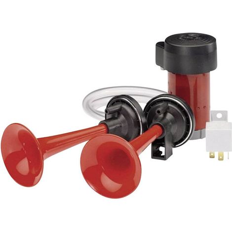 Hella 3PB 003 001-661 2 suoni Clacson con compressore 24 V (1/2)