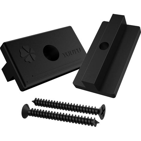 Espaciadores para terrazas 6 mm 200 piezas Distance between tablas Clips de cubierta compuestos con tornillos s (1/5)