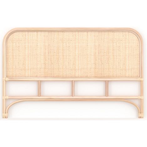 Tête de lit 140 cm en rotin naturel - Grace (1/5)