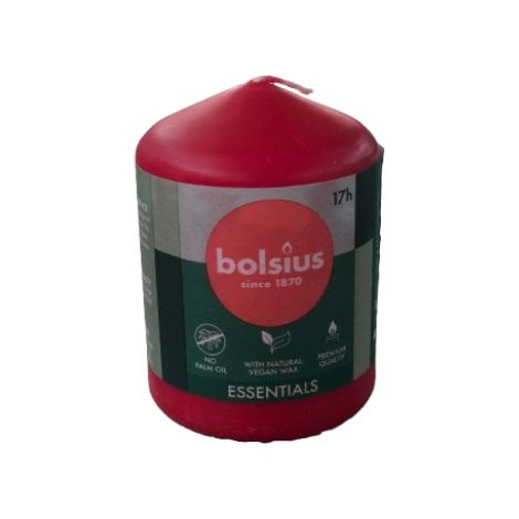 Moccolo 80/58 delicate red Bolsius