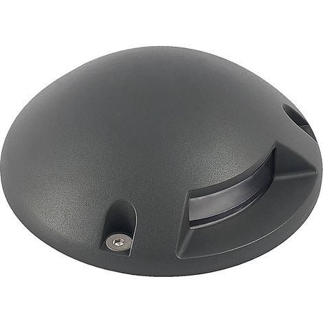LED-utomhuslampa "Huban" aus aluminium / grå / zink von Lindby