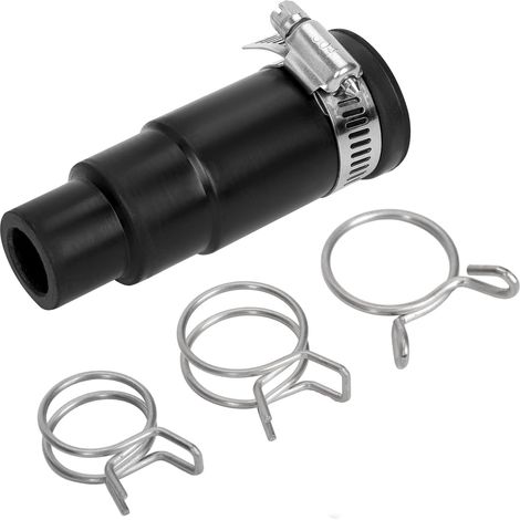 Sollbry Adaptateur de tuyau de vidange pour lave-vaisselle, compatible avec le broyeur à déchets InSinkErator, comprend 1 connecteur d'entrée et 3 clips à ressort. (1/5)