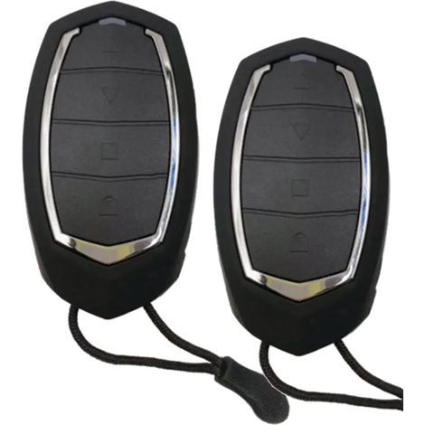 Lot de 3 Telecommande Portail 433,92 MHz Compatible avec MOTORLINE Falk MX4SP MXS4SP MX5SP RCM DSM, Bip Portail Porte De Garage (2 pcs) (1/5)