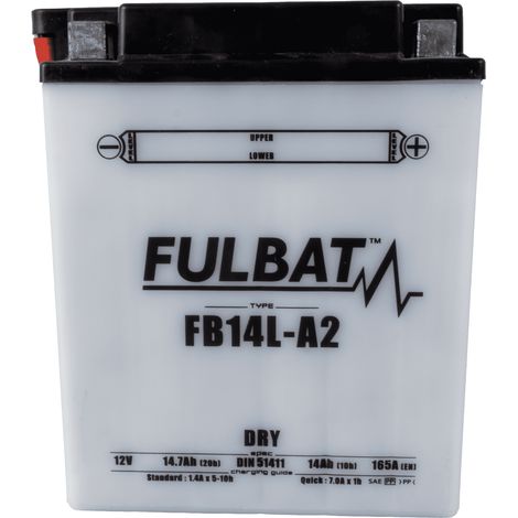 Batteria Fulbat per trattorini tagliaerba da 12V 14Ah con acido (1/5)