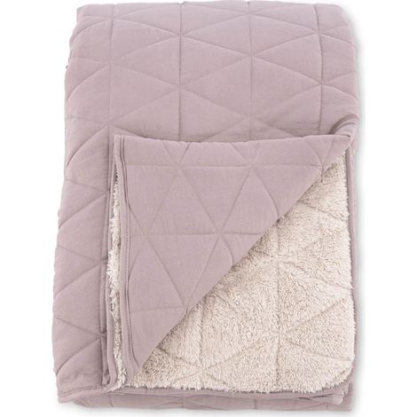 Nilla Tagesdecke 260x260cm rosa.
