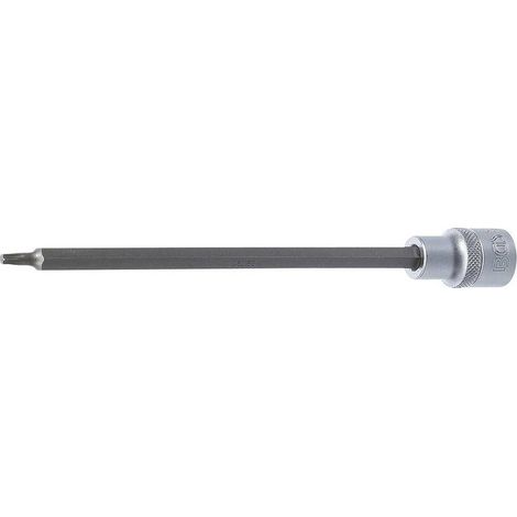 Douille à Embouts 200 mm - 12,5 mm (1/2), Profil Torx T25 - Précision et Robustesse, Acier, Zones Difficiles - D-Work (1/5)