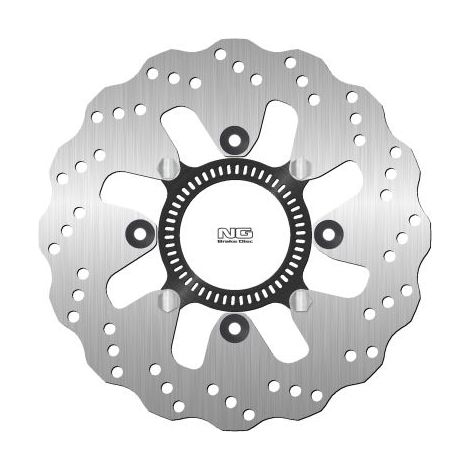 DISCO DE FRENO TRASERO NG KAWASAKI VERSYS 650 '15-21 (250X100X5MM) (4X10,5MM) ONDULADO