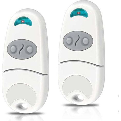 Télécommande pour Portail, 2 Packs télécommande Portail 433,92 MHz, télécommande 2 canaux Compatible avec EE EV, NA, 280-868M (1/4)