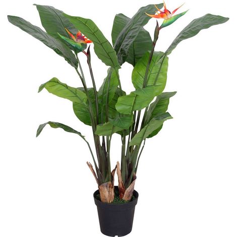 120cm (4ft) Artificial Bird of Paradise Plant (Strelitzia) - Extra Large
