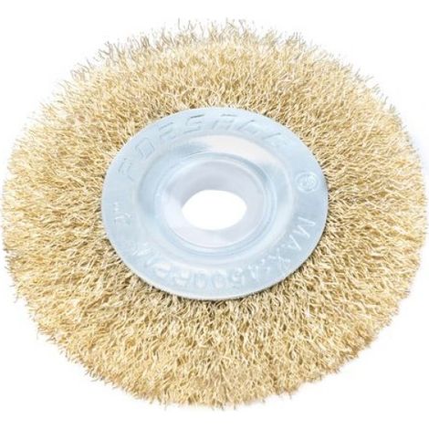 Spazzola a disco angolare morbida per smerigliatrici, 100 mm (1/2)