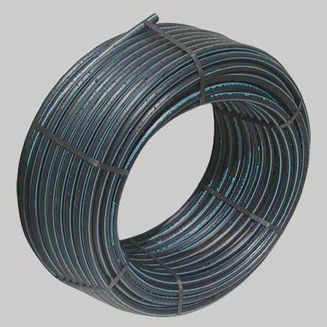 TUBO POLIETILENE ALTA DENSITA' SERIE PE 100 PN 16 - Ø 40 Q.TA 100