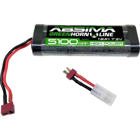 Batería Absima Greenhorn 5100 mAh 7,2 V modelismo