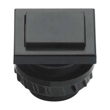 BOUTON DE SONNETTE SIMPLE GROTHE 61045 NOIR 12 V/1,5 A (1/2)