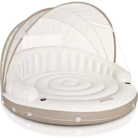 Lit gonflable Intex avec auvent flottant 199 x 150 cm 58292EU (1/5)