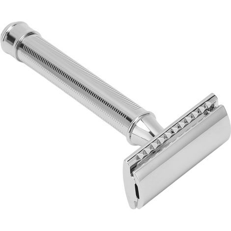 Rasoir de sûreté classique pour hommes - Précision et confort avec lame double tranchant
