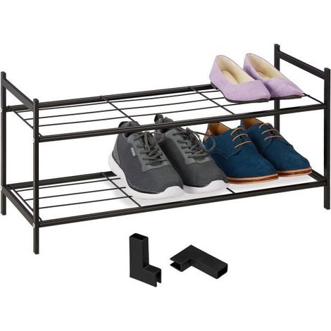 Mensola per scarpe impilabile in metallo (1/5)