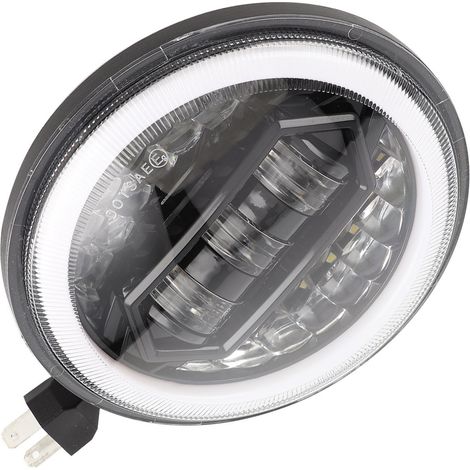 5,75-Zoll-LED-Motorradscheinwerfer, 20.000 Lumen, extrem leistungsstark, wasserdicht (IP67), inklusive H4-H13-Adapterset (1/5)