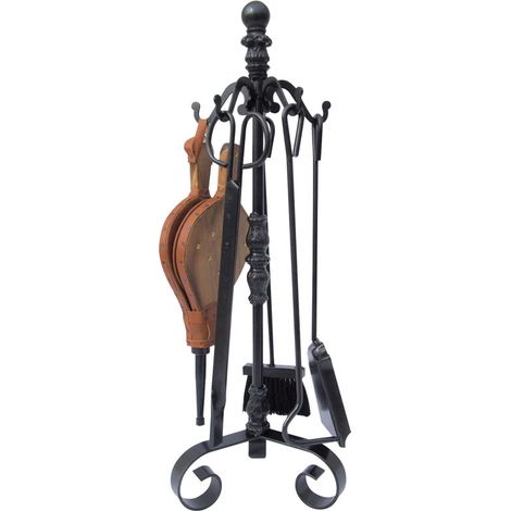 Juego Accesorios de Chimenea 5 Piezas (1/3)