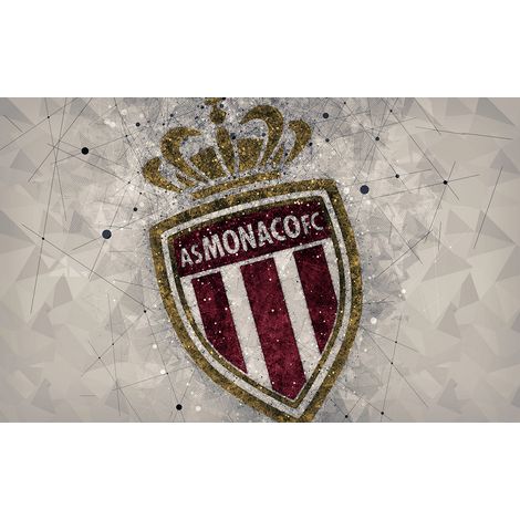 Papier peint panoramique Foot / Football - AS Monaco FC - 260 cm x 163 cm (1/2)