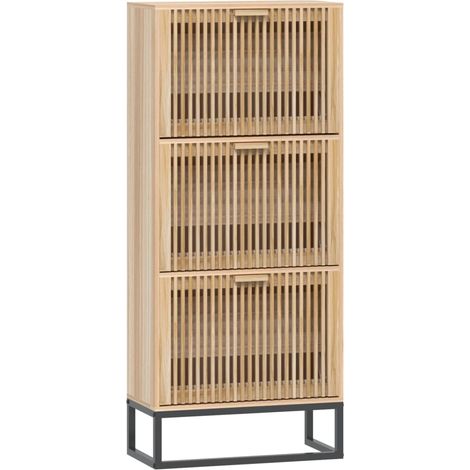 Schuhschrank 52x25x120 cm Holzwerkstoff vidaXL