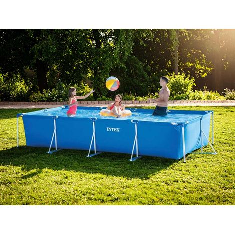 Piscine tubulaire rectangulaire 4,50 x 2,20 x 0,84 m - Intex (1/5)