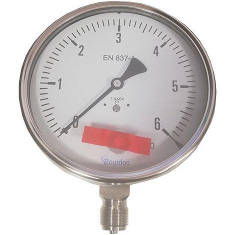 Baumer MIX7-D30.B20 Industrial drone pressure gauge 0..+6bar