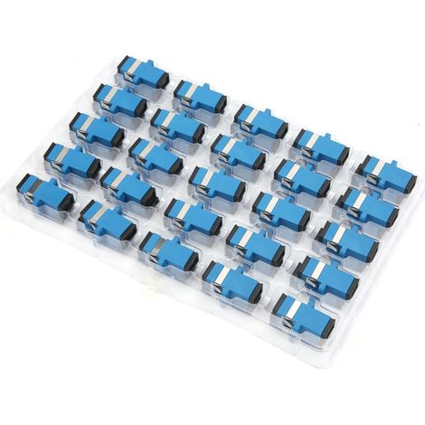 50 Adaptateurs de Coupleur Fibre Optique SC Simplex à Brides pour Fournitures Industrielles (1/5)