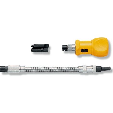 Cacciavite nano con prolunga flessibile Mistral