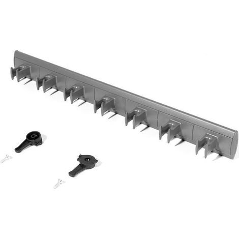 portacinturones fijo ergo f aluminio-plástico grafito - servetto
