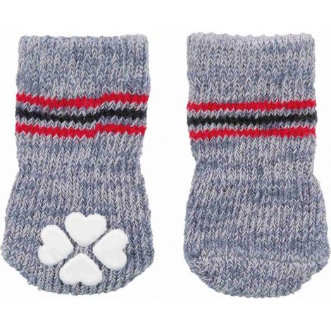 TRIXIE 19500 CHAUSSETTES POUR CHIEN ANTIDÉRAPANTES T19500
