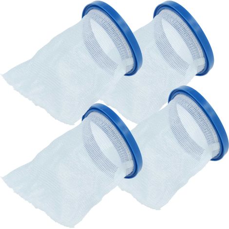 vhbw 4x Almohadilla de filtro compatible con Pool Blaster Catfish Li Ultra aspiradora, robot de piscina - Filtro fino, 11 x 11 x 2,3 cm