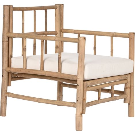 Sillon Bambu Algodon 70X70X80 Con Cojin (1/5)