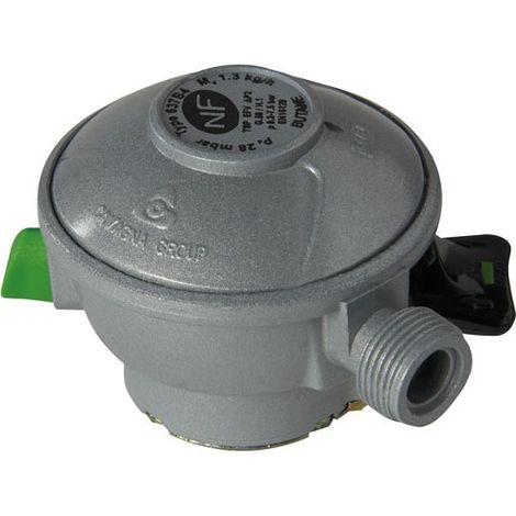 Favex Reductor de presión con seguridad y caudal 1,3 kg/h robusto (1/2)