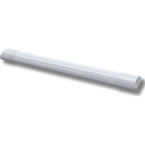 Réglette LED 120cm 30W IP40 – 3000 lumens – Angle d’éclairage 120° – Pour espaces intérieurs secs – PVC léger et pratique (1/5)