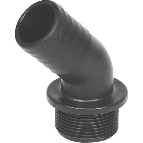 Racor para manguera 45掳 30mm x 1 1/2" Macho GEOLINE 8014350