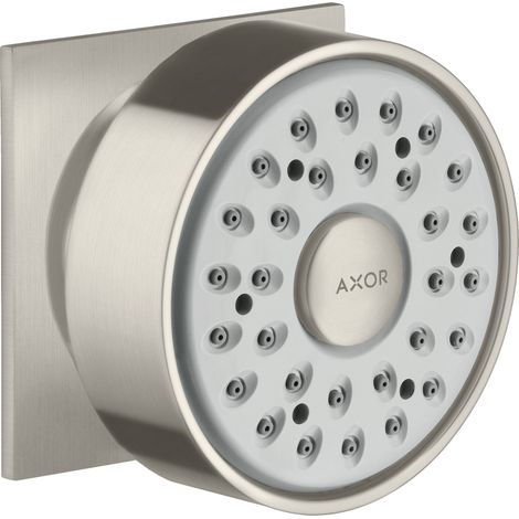 Ducha lateral hansgrohe 1 roseta de chorro cuadrada, 28469800 (1/2)
