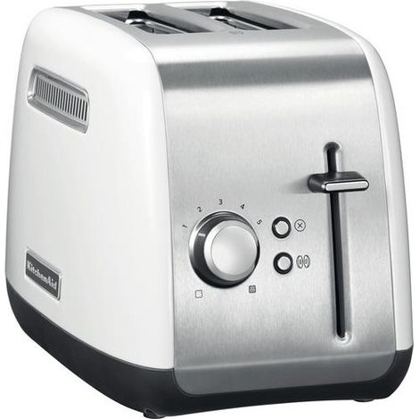 KitchenAid 5KMT2115EWH 5 2 fetta/e 1100 W Acciaio inox, Bianco