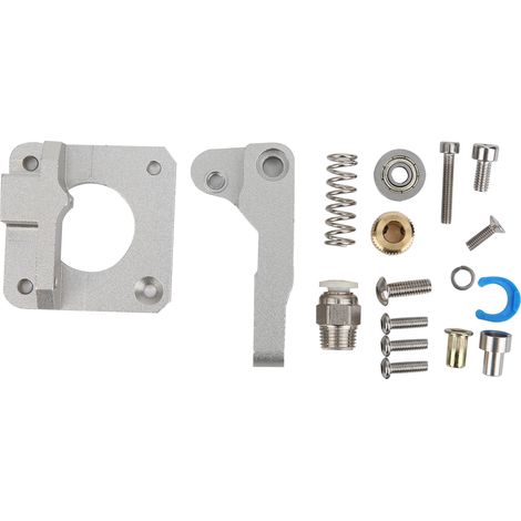 Kit de mise à niveau pour extrudeuse d'imprimante 3D CR11/Ender-3 : ressort et bloc en aluminium. Accessoires inclus.