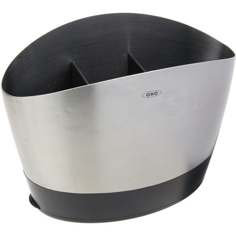 OXO INOXO.1066734ML Good Grip Porta-Utensili,Argento (1/4)