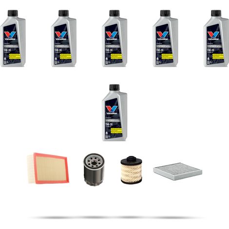 Kit tagliando 4 FILTRI e 6L OLIO compatibile con Peugeot 508 2.0 BlueHDI 110kw Dal 2014 (1/5)