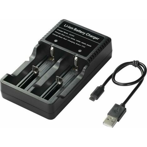 Chargeur de Batterie 18650 pour 37V Compatible avec 18650145001634026650 couleurs multiples (1/4)