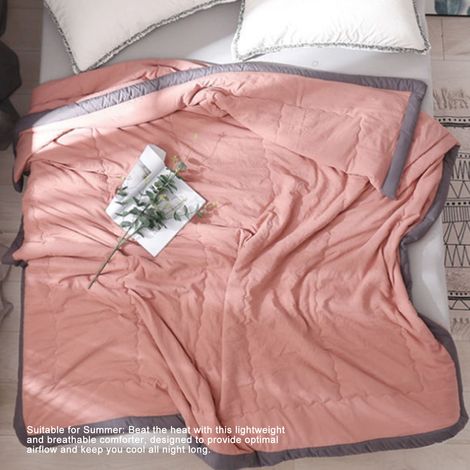 Couette climatisée, couette d'été, couette légère de printemps et d'automne, âme de couette, couette une place, couette enfant, couette étudiant (1/5)